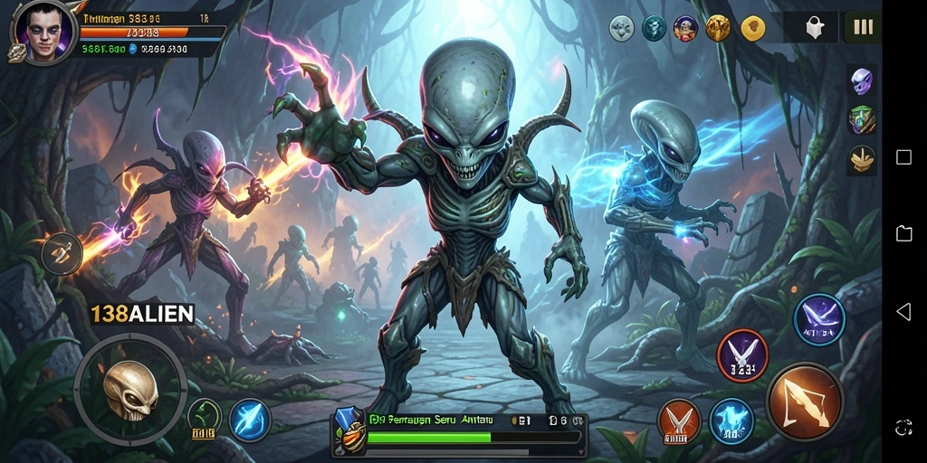 Tampilan menarik dari gameplay Fighting 138ALIEN yang penuh aksi.