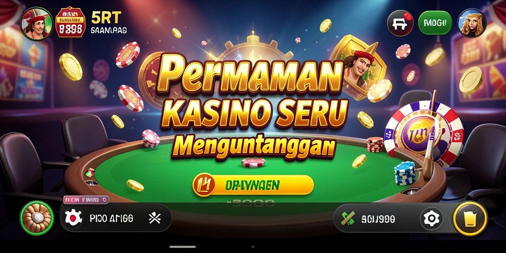 Screenshot gameplay menarik dari 5RT yang menampilkan keseruan permainan Kasino.