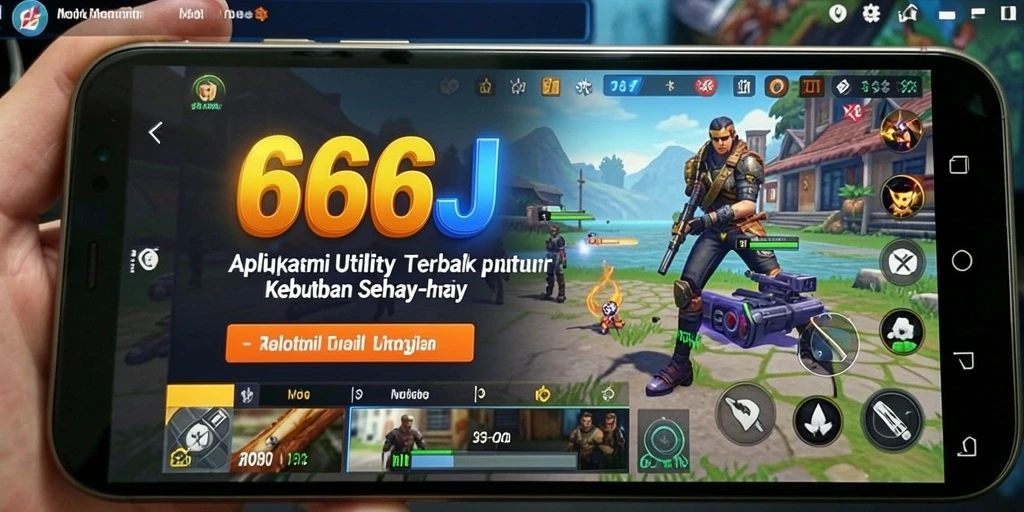 Tampilan antarmuka 666J yang modern dan ramah pengguna.