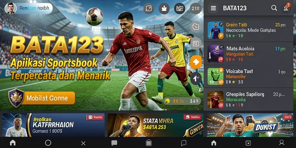Screenshot utama BATA123 menampilkan antarmuka taruhan yang menarik.