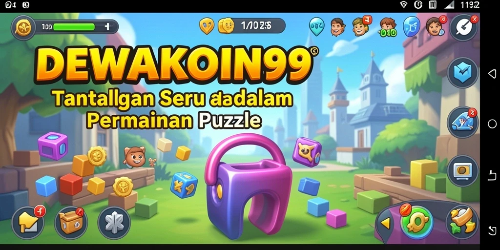 Tampilan menarik dalam gameplay DEWAKOIN99 menantang otak.