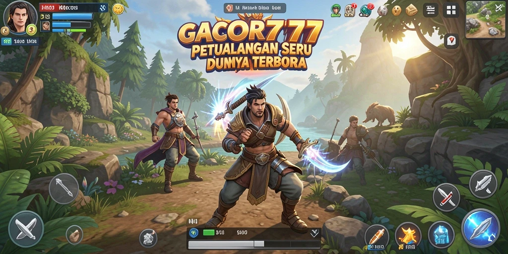 Gameplay seru dan penuh petualangan di dunia GACOR777.