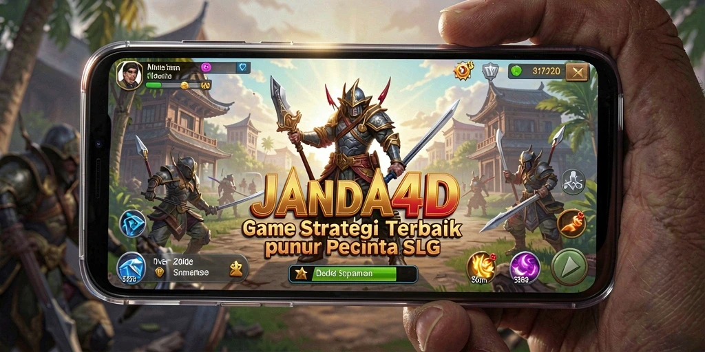 Tampilan gameplay SLG yang menarik dan interaktif di JANDA4D.