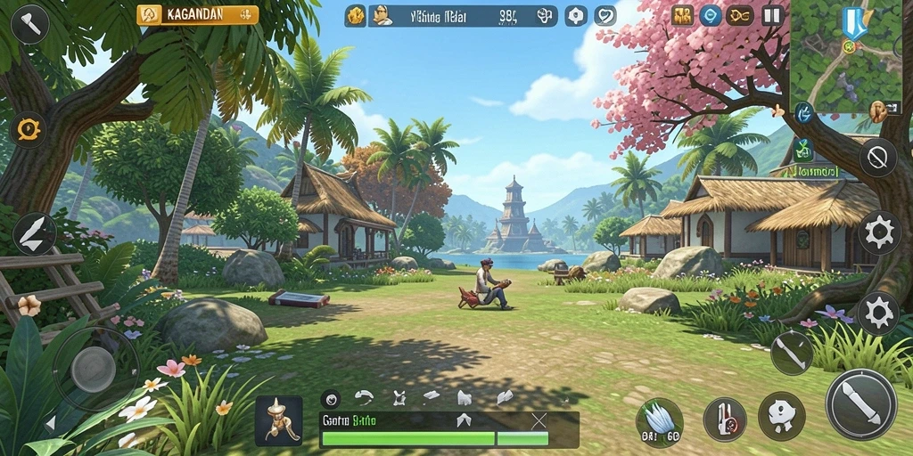 Tampilan menarik dari gameplay KAGANDAN yang mengasyikkan.