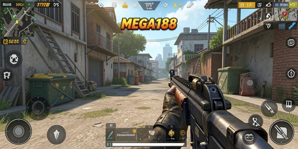 Tampilan seru dari gameplay TPS di MEGA188 yang menegangkan.