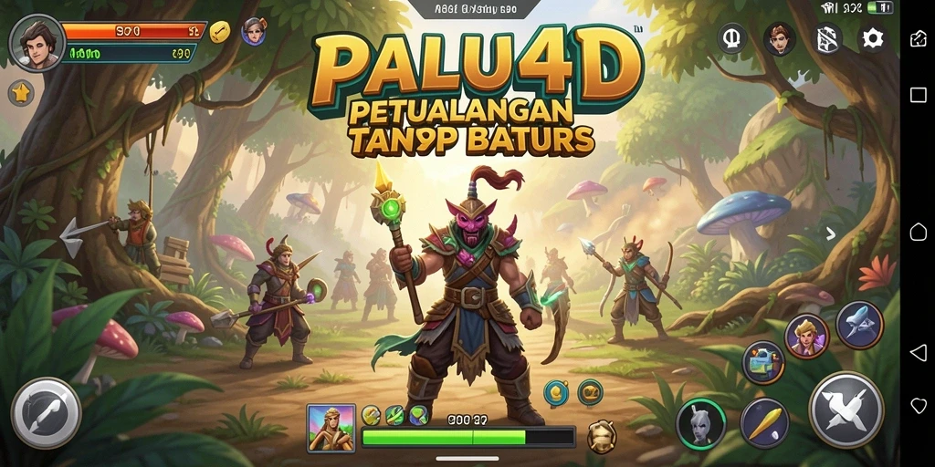 Tangkapan layar menunjukkan gameplay penuh aksi di dunia petualangan.