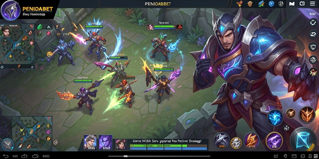 Tampilan menakjubkan dari gameplay seru di PENIDABET.