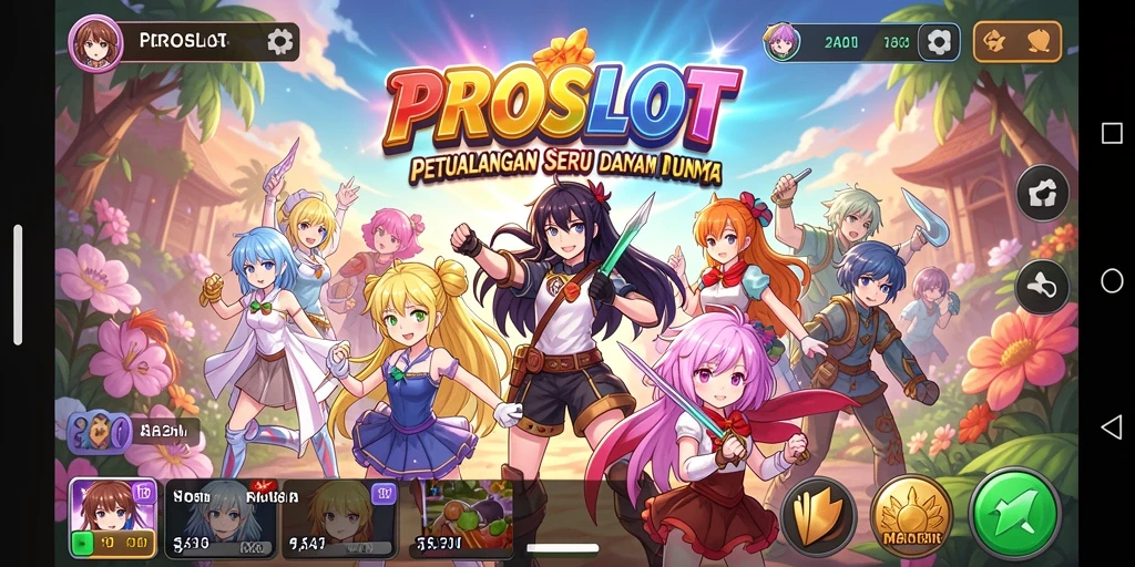 Gameplay menarik dari PROSLOT dengan karakter Anime ikonik.