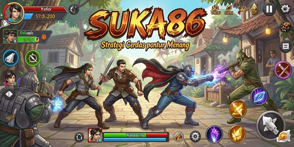 Gameplay menarik dalam SUKA86 dengan strategi yang menantang.
