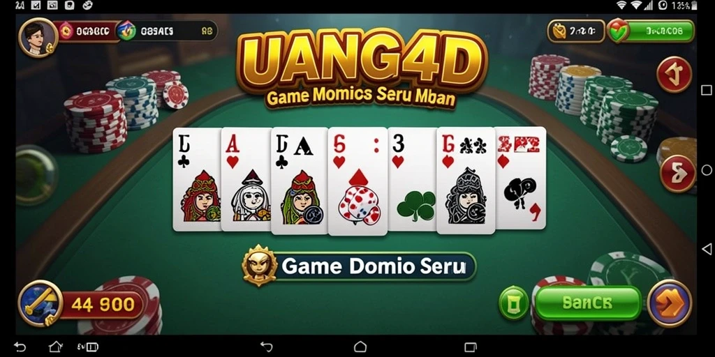 Tampilan gameplay UANG4D yang seru dan menarik.