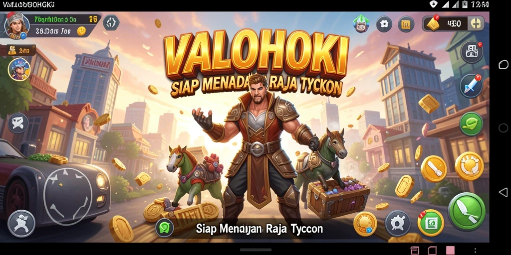 Tampilan gameplay VALOHOKI yang seru dan menantang.