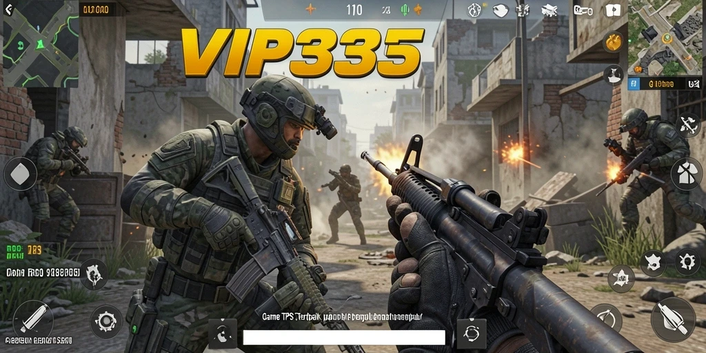 Tampilan gameplay VIP333 yang mendebarkan di arena pertempuran.