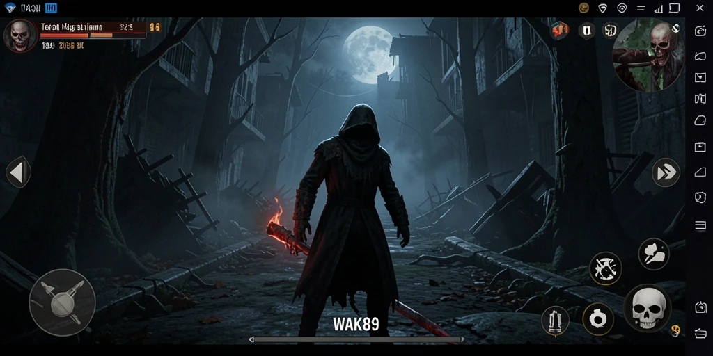 Gameplay menyeramkan dengan suasana mencekam di WAK89.