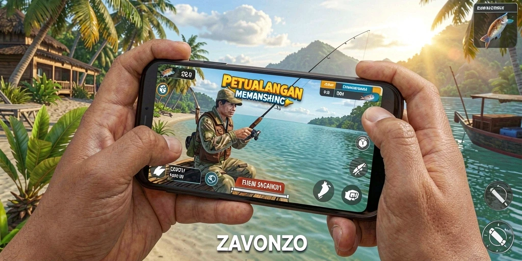 Tangkapan ikan besar di ZAVONZO yang menakjubkan.